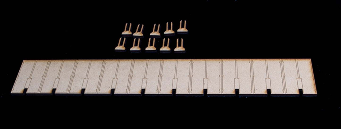 Security Walls (10 sections in one) - 28MTW050-2