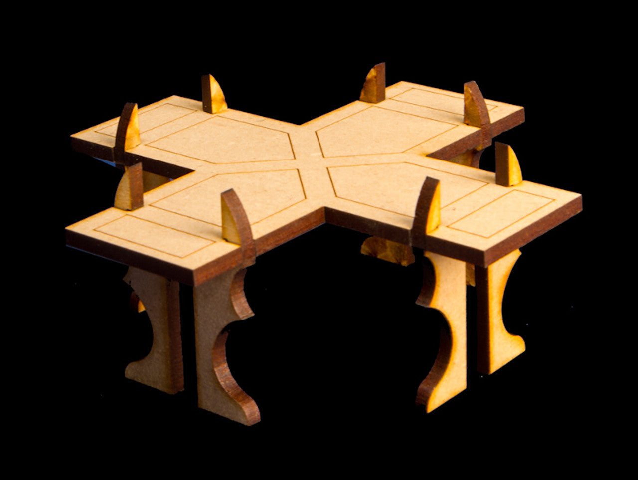 Elevated Walkway 4-Way Intersection - 28MTW024