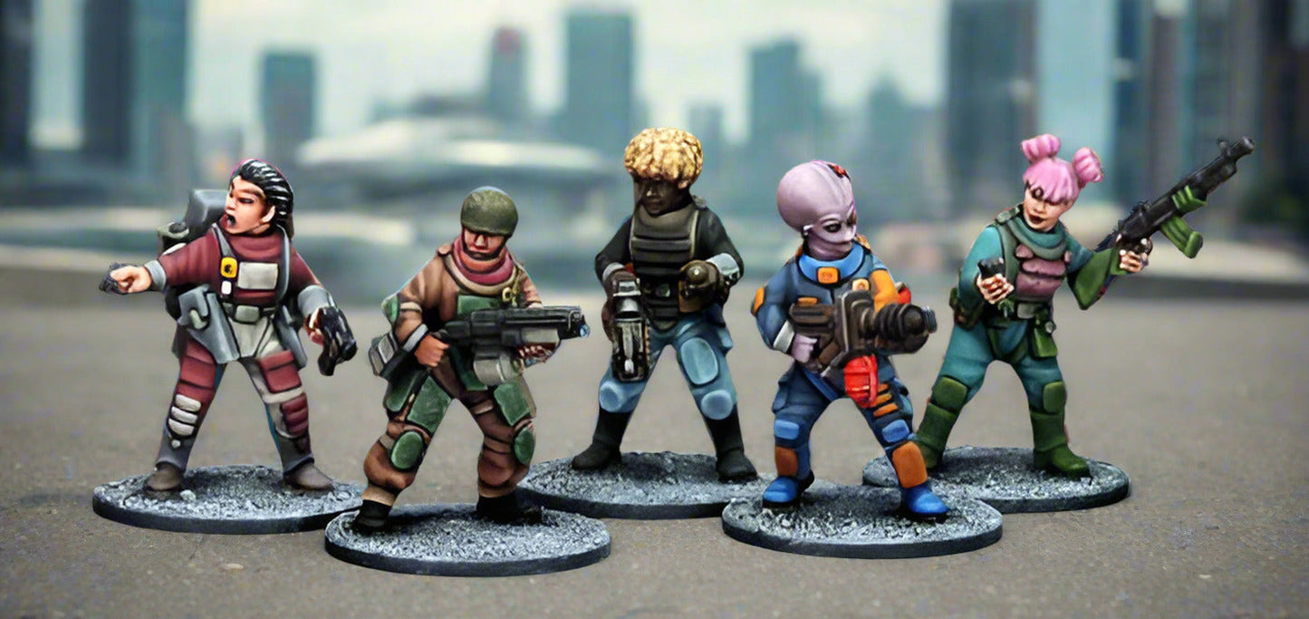Stargrave: Mercenaries II Females