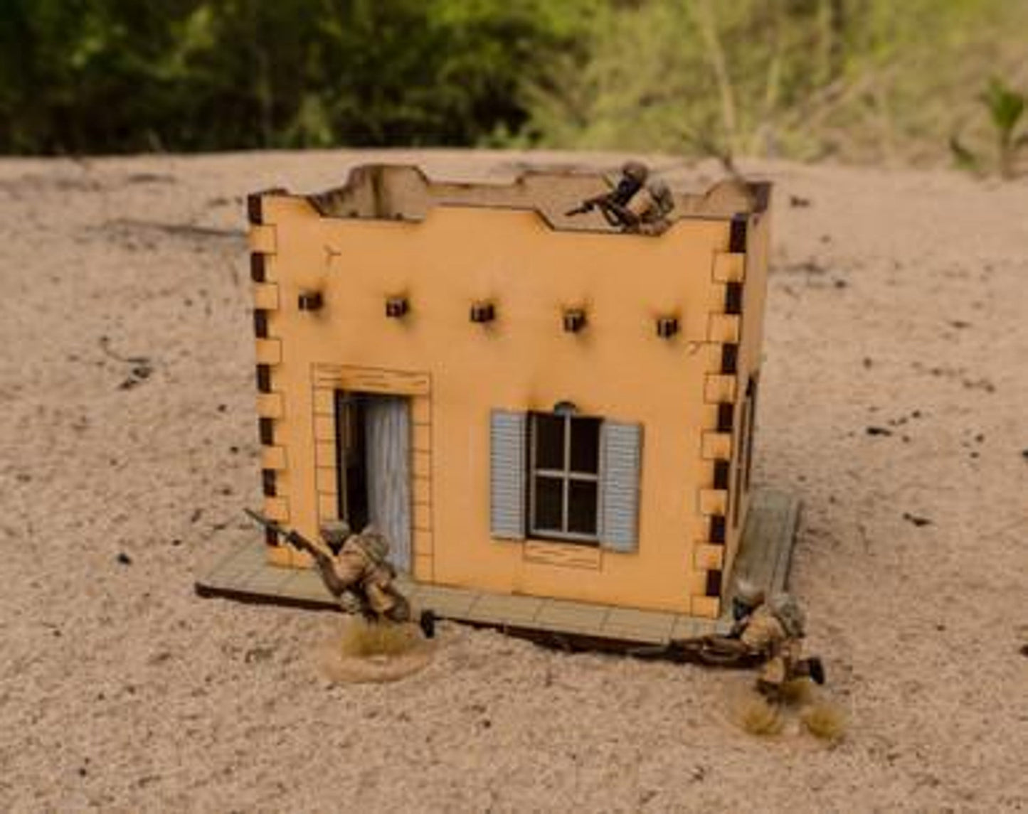 Pre-Painted 28mm Middle Eastern Building - 28MPNT090