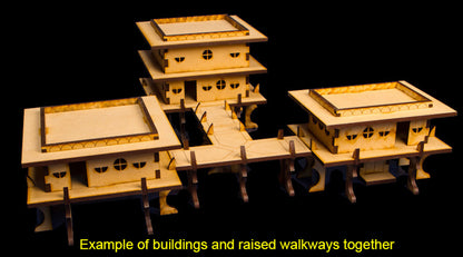 Elevated Walkway "T" Intersection - 28MTW023
