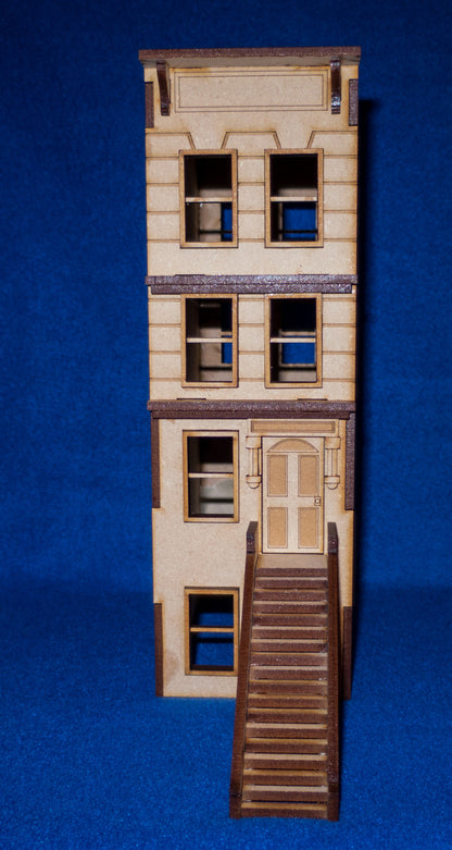 "Brownstone" Row House (MDF) - 28MMDF403