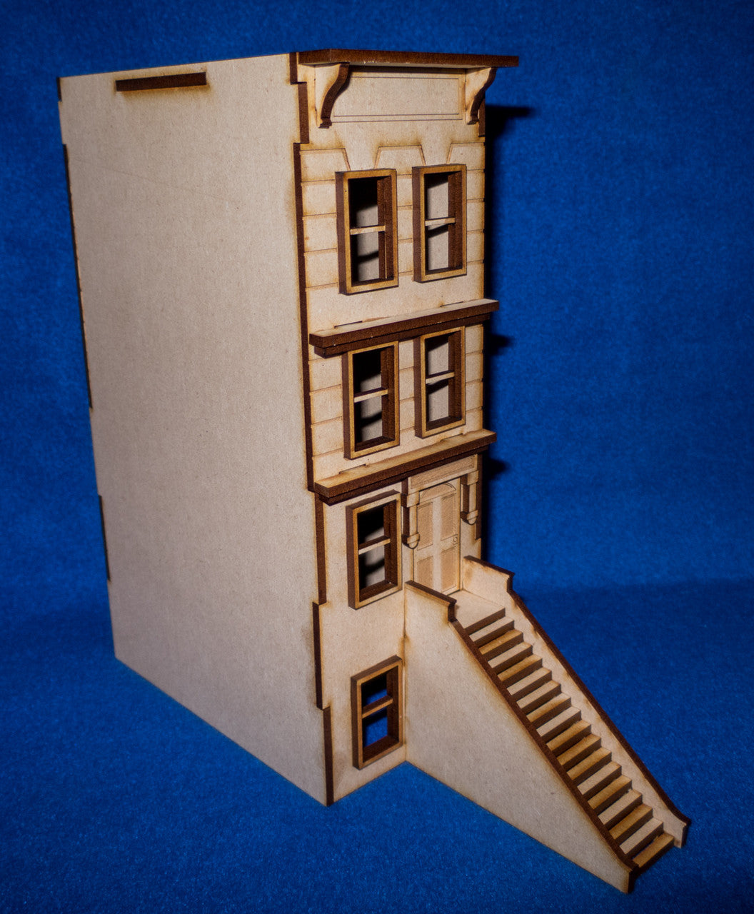 "Brownstone" Row House (MDF) - 28MMDF403