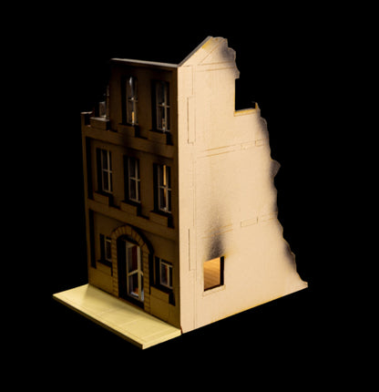 28mm European Building - 28MPNT514 (Painted and Assembled)