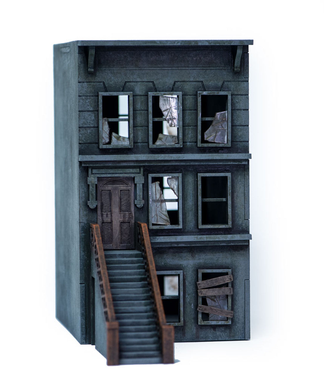 "Brownstone" Row House (MDF) - 28MMDF402