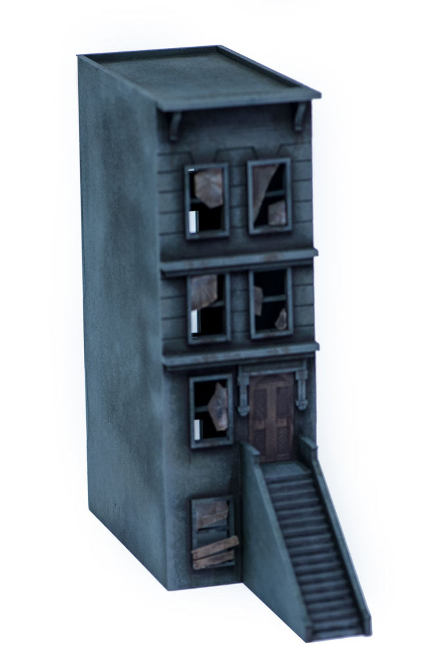 "Brownstone" Row House (MDF) - 28MMDF403