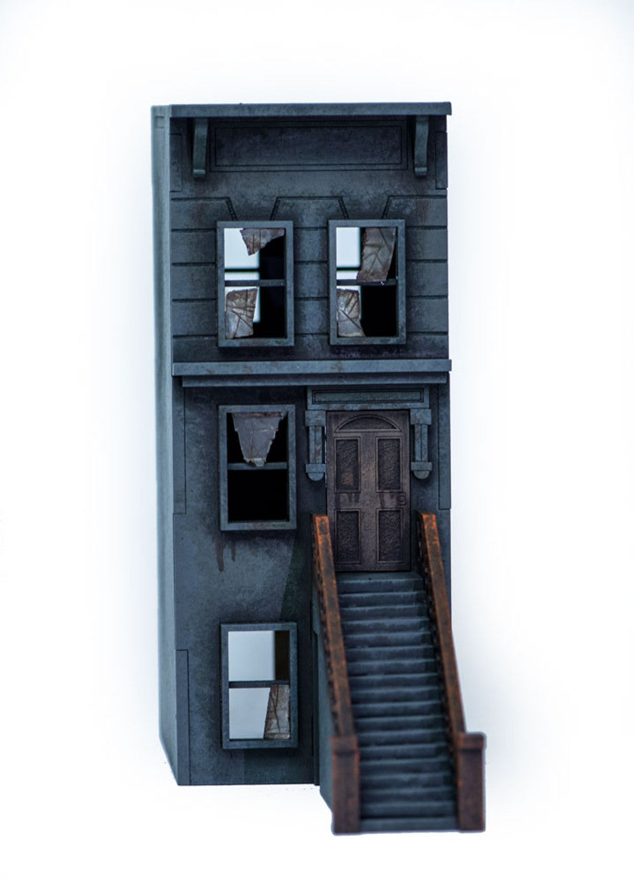 "Brownstone" Row House (MDF) - 28MMDF404