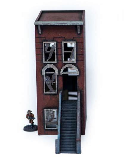 "Brownstone" Row House (MDF) - 28MMDF405