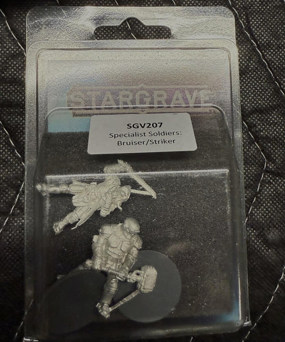 Stargrave: Specialist Soldiers: Bruisers/Striker