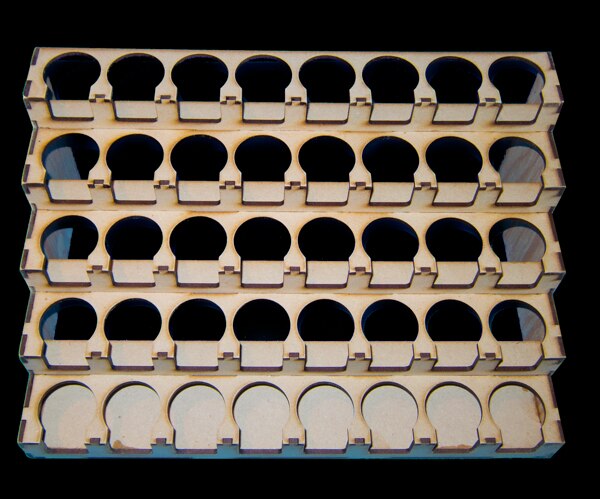 Paint Rack - 32mm Model Master - Mission Models – The Alternate Realm