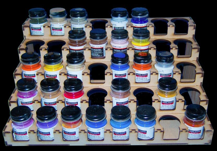 Paint Rack - 32mm Model Master - Mission Models – The Alternate Realm
