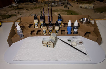 Painting Station - 26mm, For Vallejo and Army Painter Style Dropper Bottles